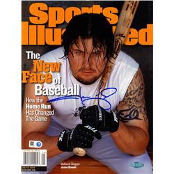 Jason Giambi Signed 7/17/00 Sports Illustrated Magazine ( MLB Auth)