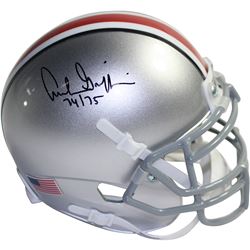 Archie Griffin Signed Ohio State Buckeyes Schutt Mini Helmet W/ "H.T 1974/75" Insc