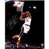 Image 1 : Tim Hardaway Jr Signed Two Handed Dunk Under Lights 16X20 Photo