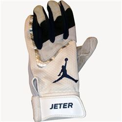 Derek Jeter 2008 Game Used Batting Glove Uns
