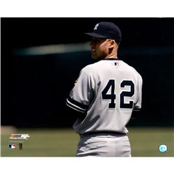Derek Jeter Jackie Robinson Day In Field 16X20