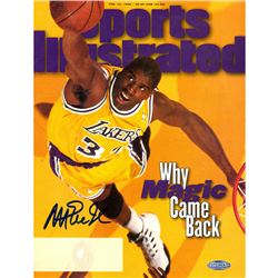 Magic Johnson 2/12/96 Sports Illustrated Magazine