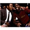 Image 1 : Magic Johnson Signed Sitting With Ali 16X20 Photo