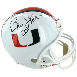 Bernie Kosar Signed University Of Miami Replica Helmet