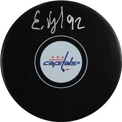 Evgeny Kuznetsov Signed Washington Capitals Puck (Sport Authentix Auth)