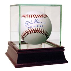 Don Larsen Signed MLB Baseball W/ "PG 10-8-56" Insc.