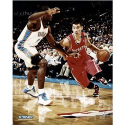 Jeremy Lin Drive To Basket Vs Thunder 16X20 Uns (Getty 157146863)