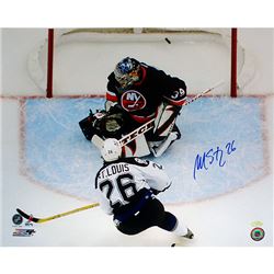 Martin St. Louis Playoff Goal Vs Dipietro 16X20 Photo