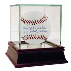 Phil Niekro MLB Baseball W/ "5Xgg" Insc. (MLB Auth)