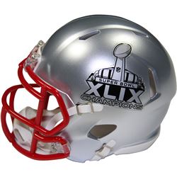 New England Patriots Superbowl XLIX Champions Mini Helmet