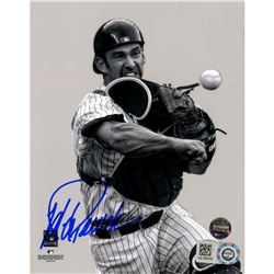 Jorge Posada Signed 4X5 Photo (MLB Auth)