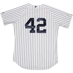 Mariano Rivera Authentic Yankees Home Jersey (Signed On Back)