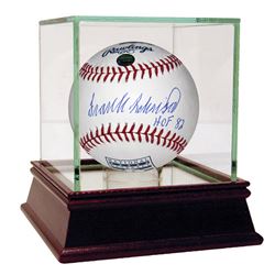 Frank Robinson Signed MLB Hall Of Fame Logo Baseball W/ HOF 82 Insc (MLB Auth)