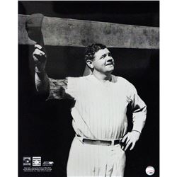 Babe Ruth Tip Cap At Dugout 16X20 (PF)