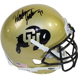 Rashaan Salaam Signed Colorado Buffaloes Schutt Mini Helmet W/ "'94"