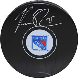Viktor Stalberg Signed Rangers Puck (Your Sports Memorabilia Store Holo)