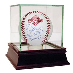 Darryl Strawberry Signed 1996 World Series Baseball W/ "96 WS Champs" Insc