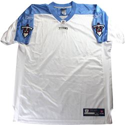 Tennessee Titans White On Field Jersey Size 52 (No Name Or Number)