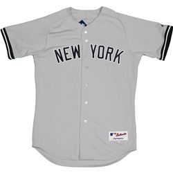 Majestic Authentic New York Yankees Gray Away Jersey (L) - Bulk, Size 44