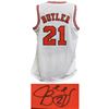 Image 1 : Jimmy Butler Signed White Custom Basketball Jersey