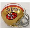 Image 1 : Fred Dean Signed 49Ers Throwback Riddell Mini Helmet W/HOF 08