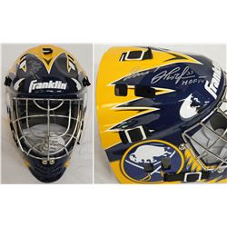 Dominik Hasek Signed Buffalo Sabres Replica Goalie Mask W/HOF 14
