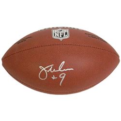 Jim Mcmahon Signed Wilson NFL Full-Size Football