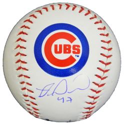 Miguel Montero Signed Chicago Cubs Logo Baseball
