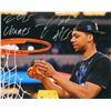 Image 1 : Jahlil Okafor Signed Duke Cutting Down Net 16X20 Photo W/2015 Champs