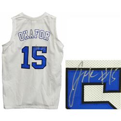 Jahlil Okafor Signed White Basketball Custom Jersey