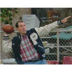 Ed O'neill Signed Married With Children Football TD Pose 16X20 Photo W/4 TD's In 1 Game