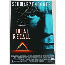 Sharon Stone Signed Total Recall 11X17 Movie Poster