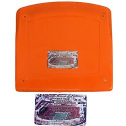 Soldier Field Orange Actual Stadium Seat Bottom