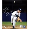 Image 1 : Tyler Clippard Yankees Pitching Vertical Front View 16X20 (MLB Auth)