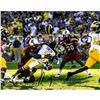 Image 1 : Jadeveon Clowney Hit Vs. Michigan Signed 8X10 Photo