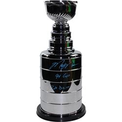 Mark Messier Signed Stanley Cup Large Replica W/ "94 Cup, We Did It" Insc.