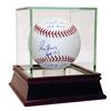 Image 1 : Bobby Cox/Greg Maddux/Tom Glavine Triple Signed MLB Baseball W/ "HOF 14" Inscriptions (SSM Auth; Tri
