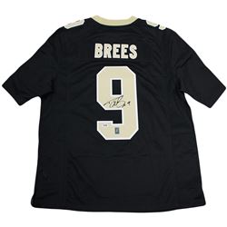 Drew Brees Signed Black Nike Twill New Orleans Saints Jersey (PSA/Drew Brees Holo)