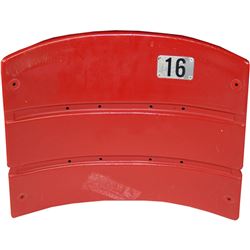 San Francisco Candlestick Park Brown Seatback W/ Grooves