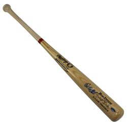 Carlton Fisk Signed Signature Model Flame Treated Adirondack Bat (SSM Holo)