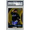 Image 1 : Matt Harvey Signed Topps Trading Card Black Jersey (PSA/DNA)