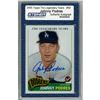 Image 1 : Johnny Podres Signed 2005 Topps Card - Dodgers - "The Legendary Years" - Portrait (Slabbed By Steine