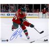 Image 1 : Jason Pominville Signed Minnesota Wild Slapshot 8X10 Photo