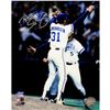 Image 1 : Bret Saberhagen Signed 1985 WS Celebration 8X10  Photo