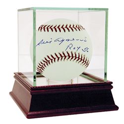 Luis Aparicio Signed MLB Baseball W/ ROY Insc