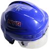 Image 1 : Jesper Fast Signed New York Rangers Blue Mini Helmet