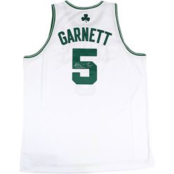 Kevin Garnett Signed Celtics Authentic White Jersey