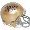 Image 1 : Paul Hornung Signed Notre Dame Mini-Helmet W/ 56 Heisman Insc.