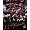 Image 1 : Joe Namath Signed Dropback 8X10 Photo (Namath Holo)