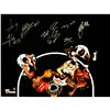 Image 1 : Brooklyn Nets Multi Signed Blocked Shot 16X20 Photo (8 Sigs)